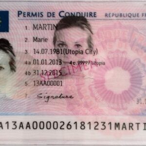 Buy French Driving License