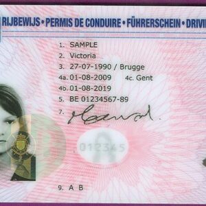 Buy Belgian Driving License