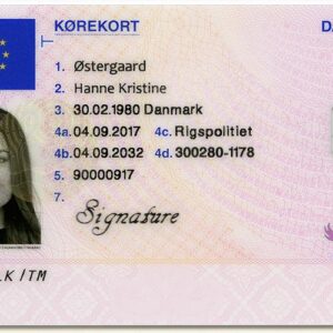 Buy Danish Driving License