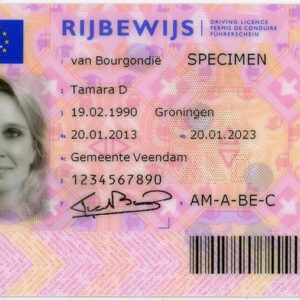 Buy Dutch Driving License