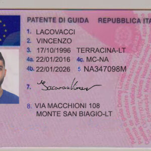 Buy Italian Driving License