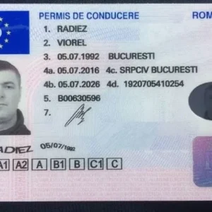Buy Romanian Driving License